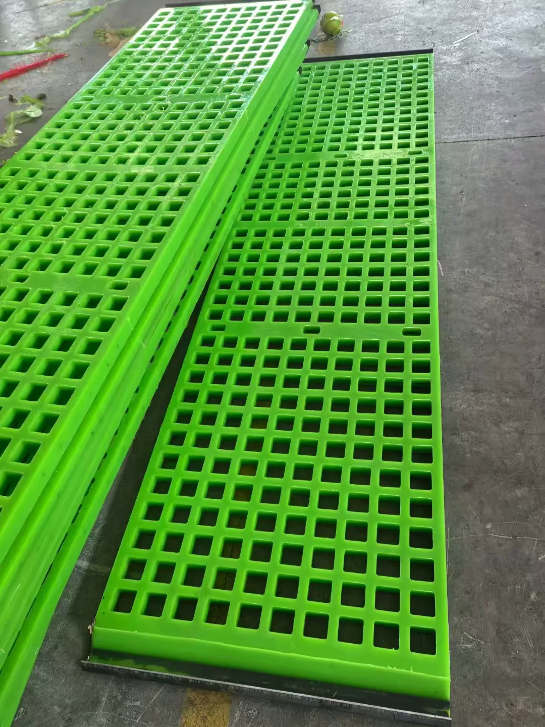 绿色聚氨酯筛板